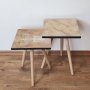 HANAH HOME Set 2 stočića 2Shp524 Beige - slika 1
