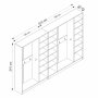 HANAH HOME Hall Stand čiviluk Kale 8125 - slika 4