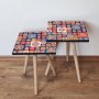 HANAH HOME Set 2 stočića 2Shp7 Multicolor - slika 1