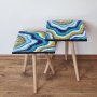 HANAH HOME Set 2 stočića 2Shp72 Multicolor - slika 1