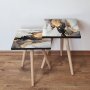 HANAH HOME Set 2 stočića 2Shp83 White - slika 1