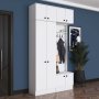 HANAH HOME Hall Stand zidni čiviluk EA144 3839 - slika 4