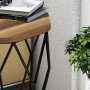 HANAH HOME Pomoćni stočić Sofya Walnut - slika 4