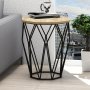 HANAH HOME Pomoćni stočić Sofya Oak - slika 2