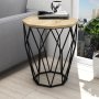 HANAH HOME Pomoćni stočić Sofya Oak - slika 1