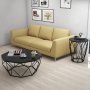 HANAH HOME Pomoćni stočić Sofya Black Marble - slika 3