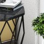 HANAH HOME Pomoćni stočić Sofya Black Marble - slika 4