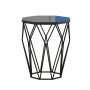 HANAH HOME Pomoćni stočić Sofya Black Marble - slika 5