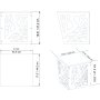 HANAH HOME Pomoćni stočić Tongfu White - slika 5