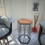 HANAH HOME Pomoćni stočić Cetrus Walnut - slika 4