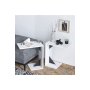 HANAH HOME Pomoćni stočić Zoey Black White - slika 2