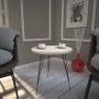 HANAH HOME Pomoćni stočić Sandalf Oak - slika 1