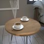 HANAH HOME Pomoćni stočić Sandalf Caucasian Oak - slika 3