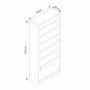 HANAH HOME Hall Stand zidni čiviluk Kale 8118 - slika 4