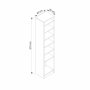 HANAH HOME Hall Stand zidni čiviluk Kale 8117 - slika 4