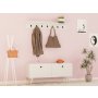HANAH HOME Hall Stand zidni čiviluk Rupa White - slika 1