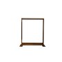 HANAH HOME Hall Stand zidni čiviluk Salvitor Walnut - slika 3