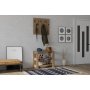 HANAH HOME Hall Stand zidni čiviluk Friends Walnut - slika 1