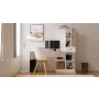 HANAH HOME Studijski sto i polica za knjige Rb 116 - slika 3
