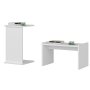 HANAH HOME Pomoćni stočić Fall White - slika 2