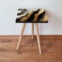 HANAH HOME Pomoćni stočić Shp109 Gold Black - slika 1