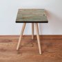 HANAH HOME Pomoćni stočić Shp125 Green Beige - slika 1