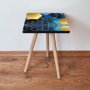 HANAH HOME Pomoćni stočić Shp160 Navy Blue - slika 1