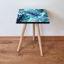 HANAH HOME Pomoćni stočić Shp165 Navy Blue - slika 1