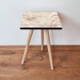 HANAH HOME Pomoćni stočić Shp173 White - slika 1