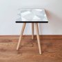 HANAH HOME Pomoćni stočić Shp175 White - slika 1