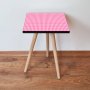 HANAH HOME Pomoćni stočić Shp240 Pink - slika 1