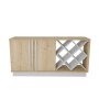 HANAH HOME Sideboard komoda Luna Sapphire Hrast White - slika 4