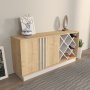 HANAH HOME Sideboard komoda Luna Sapphire Hrast White - slika 1