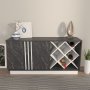 HANAH HOME Sideboard komoda Luna White Black - slika 2