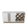 HANAH HOME Sideboard komoda Luna White Walnut - slika 4