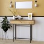 HANAH HOME Sideboard komoda Pera Sapphire Hrast Black - slika 2