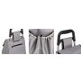 FIVE FIVE KOLICA ZA KUPOVINU 35X33X91,5CM PP/METAL/POLIESTER/PEVA SIVA - slika 3