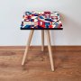 HANAH HOME Pomoćni stočić Shp323 Red - slika 1