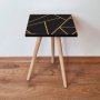 HANAH HOME Pomoćni stočić Shp334 Black - slika 1