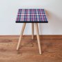 HANAH HOME Pomoćni stočić Shp368 Navy Blue - slika 1