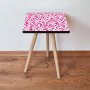 HANAH HOME Pomoćni stočić Shp378 Fuchsia - slika 1