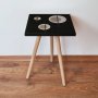 HANAH HOME Pomoćni stočić Shp65 Black - slika 1
