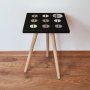 HANAH HOME Pomoćni stočić Shp66 Black - slika 1
