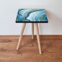 HANAH HOME Pomoćni stočić Shp89 Navy Blue - slika 1