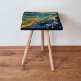 HANAH HOME Pomoćni stočić Shp91 Navy Blue - slika 1