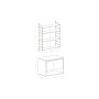 HANAH HOME Zidna polica Pomme White - slika 4