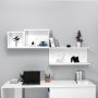 HANAH HOME Zidna polica Akser White - slika 1