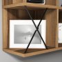 HANAH HOME Zidna polica Extra Walnut - slika 3