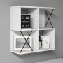 HANAH HOME Zidna polica Extra White - slika 1