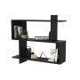 HANAH HOME Zidna polica Mina Black - slika 3